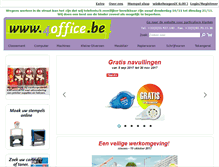 Tablet Screenshot of 4office.be