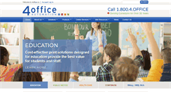 Desktop Screenshot of 4office.ca