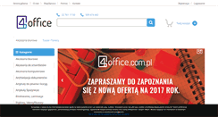 Desktop Screenshot of 4office.com.pl